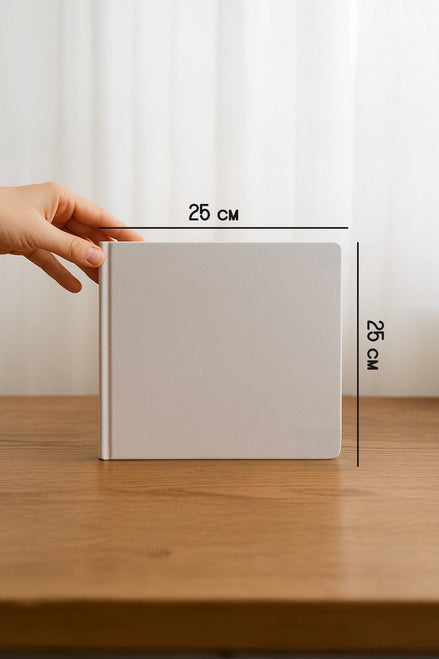 Фотокнига 25х25см. с велурена корица