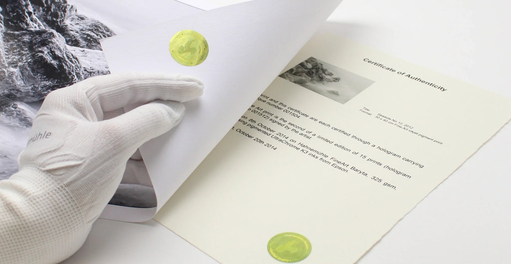 Сертификат  Hahnemühle