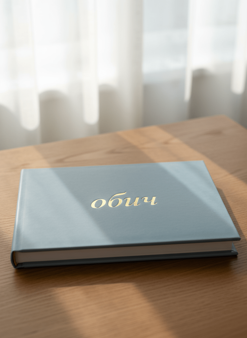 Фотокнига от кожа 20х20 см