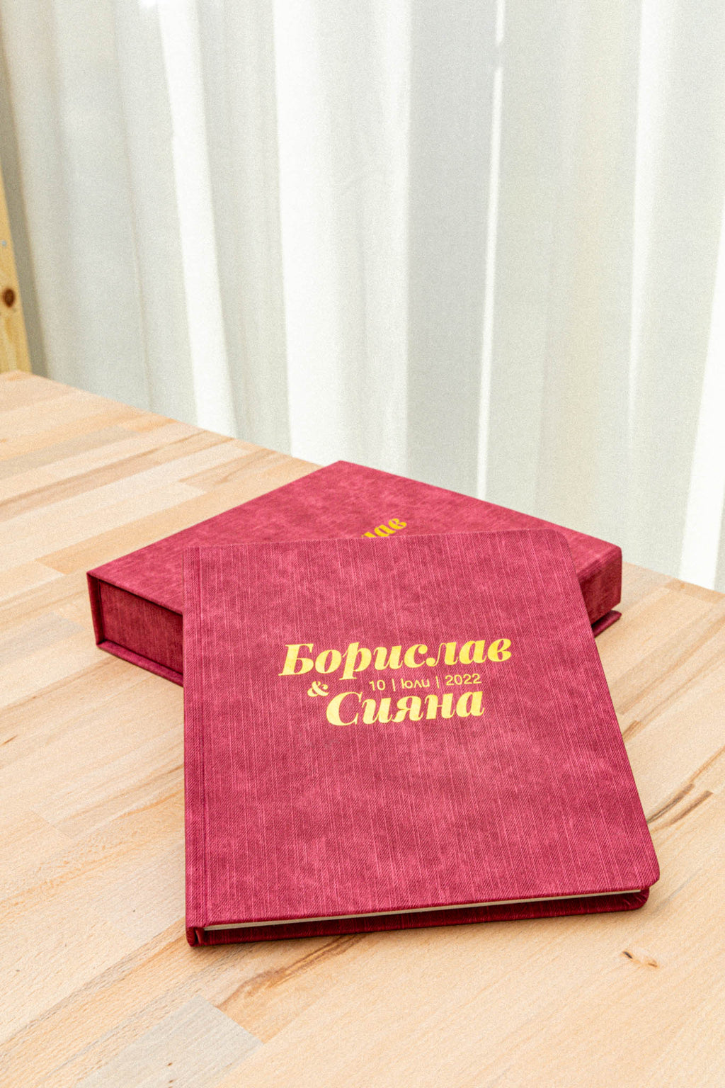 Фотокнига 30х30см. с кожена корица