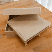 Велурена кутия за фотокнига