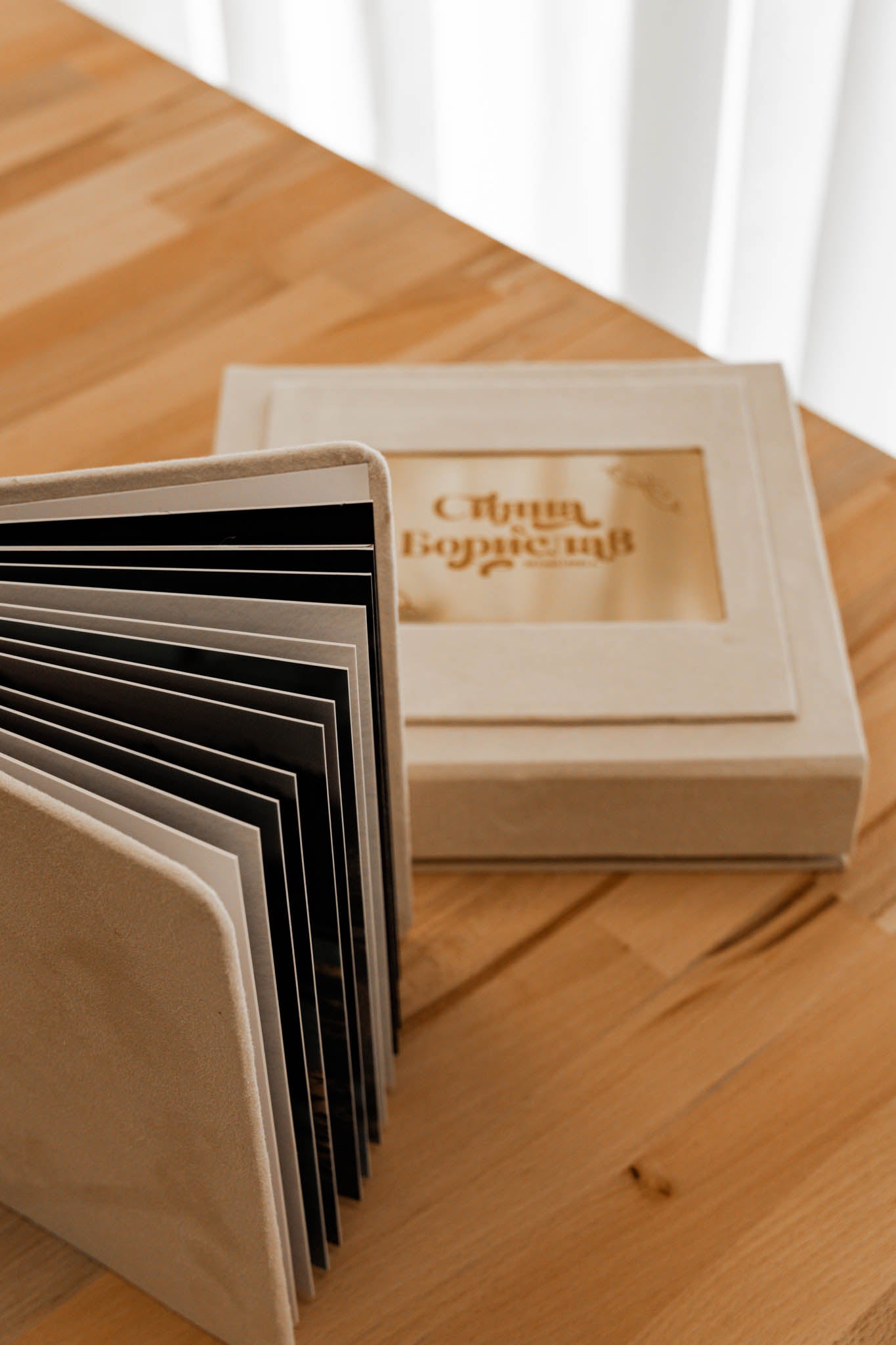 Фотокнига от велур 30х20 см