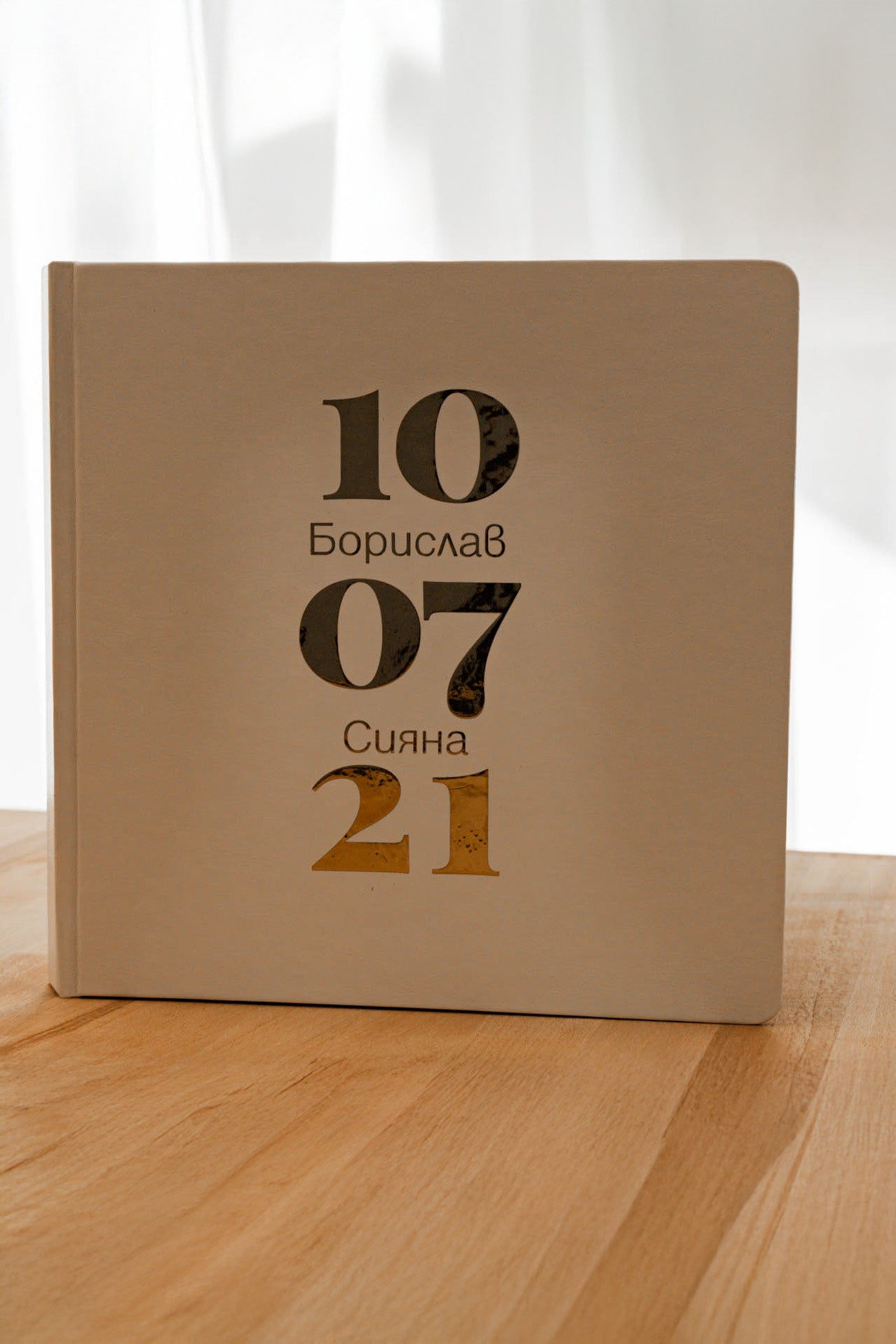 Фотокнига от кожа 25х25 см